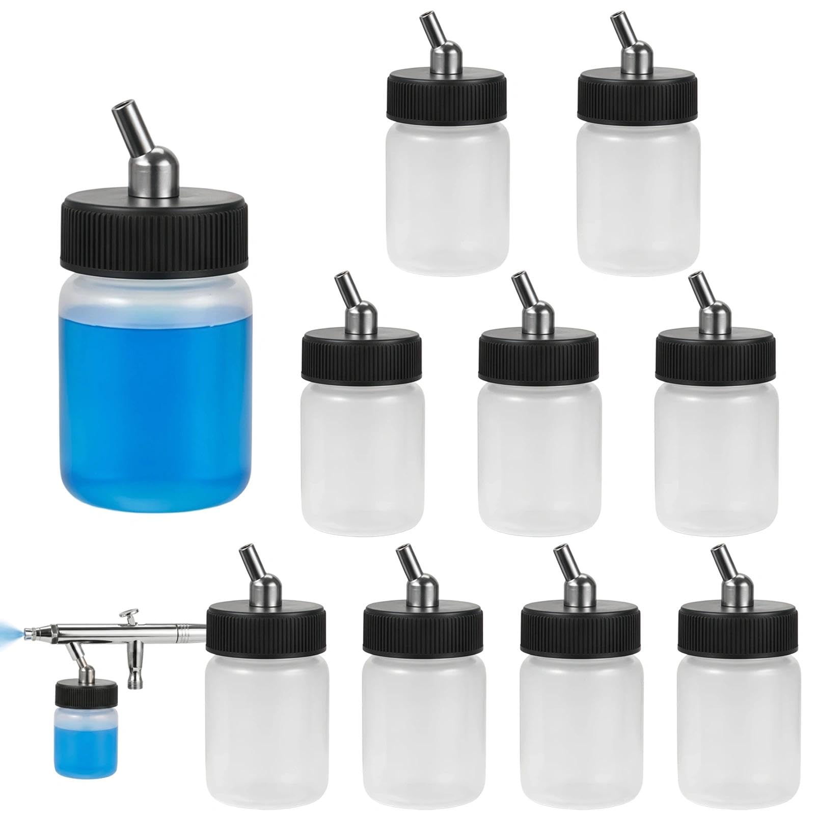 Amazon.com: ABEST HUBEST 10-Pack 22cc Airbrush Paint Bottles